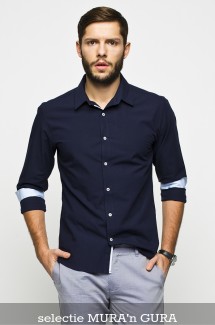 Camasi slim fit ieftine pentru barbati online