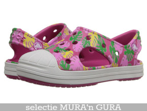 Papuci Crocs copii cu Hello Kitty