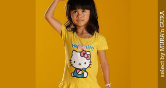 Haine Hello Kitty copii - rochite simpatice, bluze sau pijamale